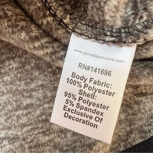 Gameday Couture Women's Virginia Tech Quilted Panel Snap Up Pullover Sweatshirt - Picture 9 of 10